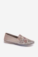 Baleriny Model Maciejka T3512-73 Beige - Step in style Step in style Baleriny Model Maciejka T3512-73 Beige - Step in style Step in style