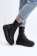 Botki Model Zazoo 3395 Black - Step in style Step in style Botki Model Zazoo 3395 Black - Step in style Step in style