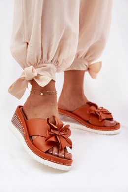Sandał Klapki Model Artiker 52C0505 Orange - Step in style Step in style