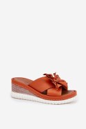 Sandał Klapki Model Artiker 52C0505 Orange - Step in style Step in style Sandał Klapki Model Artiker 52C0505 Orange - Step in style Step in style