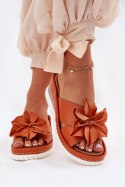 Sandał Klapki Model Artiker 52C0505 Orange - Step in style Step in style Sandał Klapki Model Artiker 52C0505 Orange - Step in style Step in style