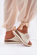 Sandał Klapki Model Artiker 56C2145 Light Beige - Step in style Step in style Sandał Klapki Model Artiker 56C2145 Light Beige - Step in style Step in style
