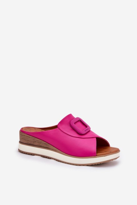 Sandał Klapki Model Artiker 56C2147 Fuksja - Step in style Step in style Sandał Klapki Model Artiker 56C2147 Fuksja - Step in style Step in style