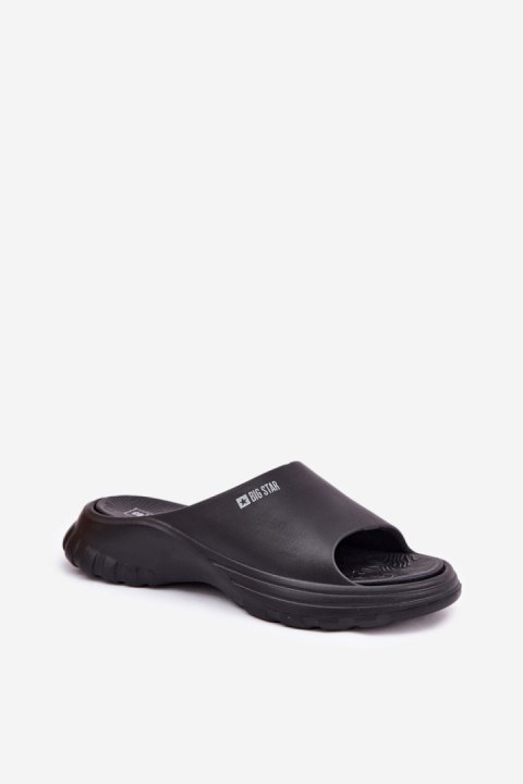 Sandał Klapki Model Big Star RR274A577 Black - Step in style Step in style Sandał Klapki Model Big Star RR274A577 Black - Step in style Step in style