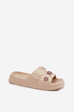 Sandał Klapki Model Redienna 25SD11--8912 Beige - Step in style Step in style