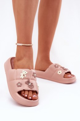 Sandał Klapki Model Redienna 25SD11-8912 Pink - Step in style Step in style