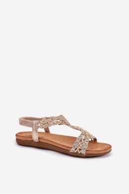 Sandały Model Artiker 56C1281 Gold - Step in style Step in style