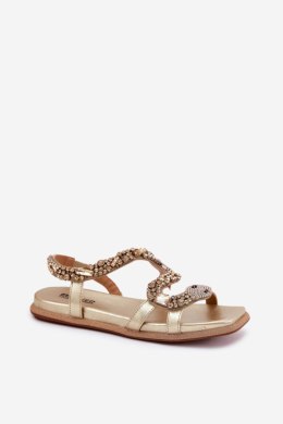 Sandały Model Artiker 56C1362 Gold - Step in style Step in style