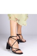 Sandały Model Kafelia H8-329 Black - PRIMO PRIMO