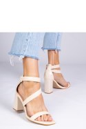 Sandały Model Runaz H8-283 Beige - PRIMO PRIMO Sandały Model Runaz H8-283 Beige - PRIMO PRIMO