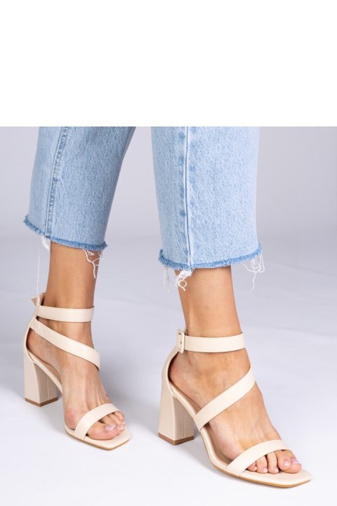 Sandały Model Runaz H8-283 Beige - PRIMO PRIMO Sandały Model Runaz H8-283 Beige - PRIMO PRIMO