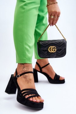 Sandały Model Verda ZY222 Black - Step in style Step in style