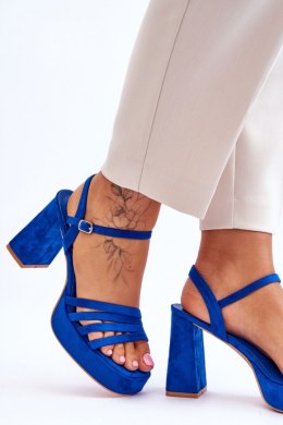 Sandały Model Verda ZY222 Blue - Step in style Step in style