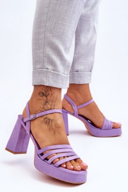 Sandały Model Verda ZY222 Violet - Step in style Step in style