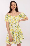 Sukienka Model MI-SK-23797.76 Ecru - Italy Moda Italy Moda Sukienka Model MI-SK-23797.76 Ecru - Italy Moda Italy Moda
