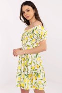 Sukienka Model MI-SK-23797.76 Ecru - Italy Moda Italy Moda Sukienka Model MI-SK-23797.76 Ecru - Italy Moda Italy Moda