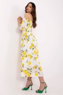 Sukienka Model MI-SK-530-1.99 Ecru - Italy Moda Italy Moda