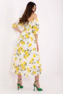 Sukienka Model MI-SK-530-1.99 Ecru - Italy Moda Italy Moda