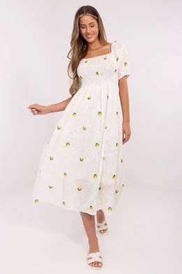 Sukienka Model MI-SK-530.53 Ecru - Italy Moda Italy Moda