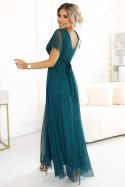 Sukienka Model Nastia 562-4 Green - Numoco Numoco Sukienka Model Nastia 562-4 Green - Numoco Numoco