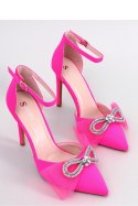 Szpilki z tiulową kokardą TRIANA FUCHSIA - Inello Inello Szpilki z tiulową kokardą TRIANA FUCHSIA - Inello Inello