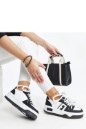 Czarno-białe sneakersy na grubej podeszwie Galit - Solea Solea Czarno-białe sneakersy na grubej podeszwie Galit - Solea Solea
