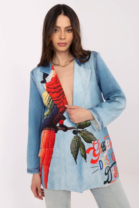 Marynarka Model DHJ-MA-18525-33.18 Blue - Italy Moda Italy Moda Marynarka Model DHJ-MA-18525-33.18 Blue - Italy Moda Italy Moda