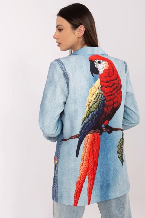 Marynarka Model DHJ-MA-18525-33.18 Blue - Italy Moda Italy Moda Marynarka Model DHJ-MA-18525-33.18 Blue - Italy Moda Italy Moda