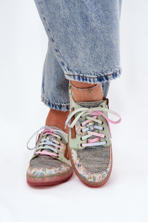 Półbuty Model Maciejka 06791-09 Light Green - Step in style Step in style Półbuty Model Maciejka 06791-09 Light Green - Step in style Step in style