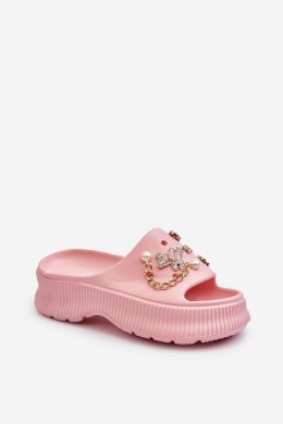 Sandał Klapki Model Afariana M320 Pink - Step in style Step in style