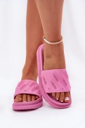 Sandał Klapki Model Big Star RR274A541 Pink - Step in style Step in style