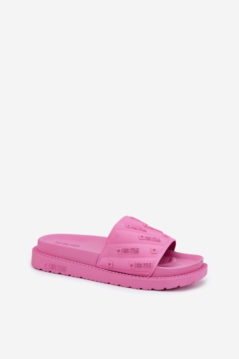 Sandał Klapki Model Big Star RR274A541 Pink - Step in style Step in style Sandał Klapki Model Big Star RR274A541 Pink - Step in style Step in style