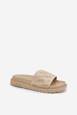 Sandał Klapki Model Big Star RR274A542 Beige - Step in style Step in style