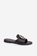 Sandał Klapki Model Frelie L2858 Black - Step in style Step in style