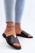Sandał Klapki Model Maliha 24SD97-7736 Black - Step in style Step in style Sandał Klapki Model Maliha 24SD97-7736 Black - Step in style Step in style