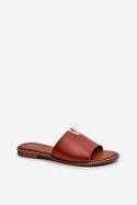Sandał Klapki Model Maliha 24SD97-7736 Brown - Step in style Step in style Sandał Klapki Model Maliha 24SD97-7736 Brown - Step in style Step in style