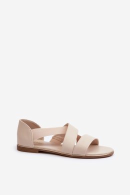 Sandały Model Apulia 21SD35-3882 Beige - Step in style Step in style