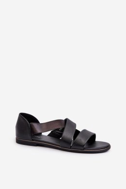 Sandały Model Apulia 21SD35-3882 Black - Step in style Step in style