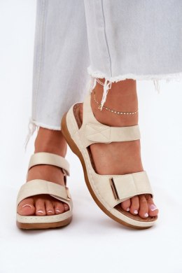 Sandały Model Iphiope 25SD98-0146 Gold - Step in style Step in style