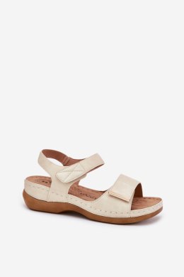Sandały Model Iphiope 25SD98-0146 Gold - Step in style Step in style