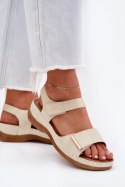 Sandały Model Iphiope 25SD98-0146 Gold - Step in style Step in style Sandały Model Iphiope 25SD98-0146 Gold - Step in style Step in style