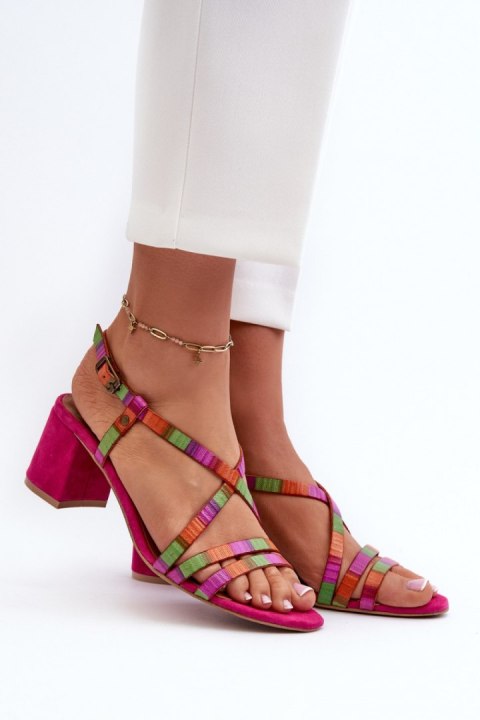 Sandały Model Maciejka 06653-15 Fuksja - Step in style Step in style Sandały Model Maciejka 06653-15 Fuksja - Step in style Step in style