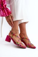 Sandały Model Maciejka 06653-15 Fuksja - Step in style Step in style Sandały Model Maciejka 06653-15 Fuksja - Step in style Step in style