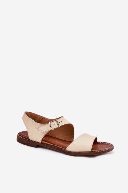 Sandały Model Zazoo 3014 Beige - Step in style Step in style