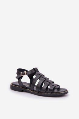 Sandały Model Zazoo 3686 Black - Step in style Step in style