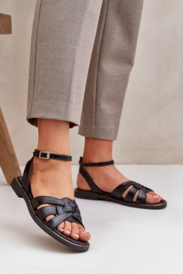 Sandały Model Zazoo 3688 Black - Step in style Step in style