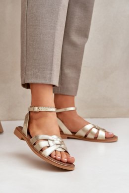 Sandały Model Zazoo 3688 Gold - Step in style Step in style
