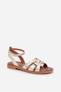 Sandały Model Zazoo 3688 Gold - Step in style Step in style