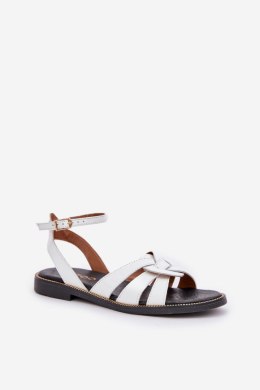 Sandały Model Zazoo 3688 White - Step in style Step in style