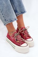 Trampki Model Goe RR2N4104 Red - Step in style Step in style Trampki Model Goe RR2N4104 Red - Step in style Step in style